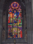 Un vitrail de la Votivkirche, Vienne. Crédit: //commons.wikimedia.org/wiki/