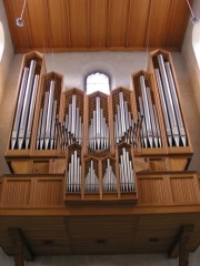 Une belle vue des orgues Metzler. Cliché personnel