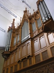 Vue des orgues. Cliché personnel