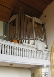Temple de Cernier. L'orgue Ziegler. Cliché personnel