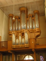 Une belle vue de l'orgue dans des tons plus chauds. Cliché personnel