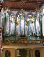 Une dernière vue de magnifique orgue Heintz de la Stephanskirche de Constance. Cliché personnel