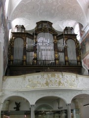 Une belle vue de la façade restante de l'orgue Mönch de 1926. Cliché personnel