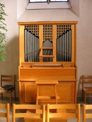 Le petit orgue positif de choeur (4 jeux). Cliché personnel