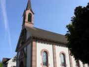 Une vue de l'église catholique de Sissach. Cliché personnel (oct. 2008)