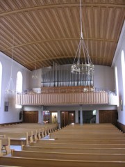 Belle perspective nef et grand orgue. Cliché personnel