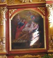 Représentation de la mort de Joseph (autel Sud). Cliché personnel