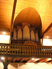 Autre vue de l'orgue sous un autre angle. Cliché personnel