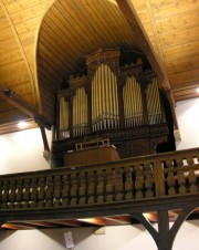Une dernière vue de l'orgue Kuhn. Cliché personnel