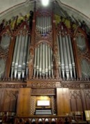 Grand orgue de la Jakobskirche de Köthen sur lequel a joué C. Rus