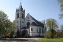 Vue de l'église de Levanger. Crédit: www.levanger.kommune.no/