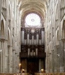 Grand Orgue de la cathédrale de Rouen. Crédit: L'Orgue, Office du Livre, Fribourg, 1984