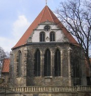 La Neue-Kirche d'Arnstadt où Bach fut organiste. Crédit: //de.wikipedia.org/