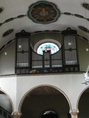Une dernière vue de l'orgue Mathis (1991). Cliché personnel (mai 2009)