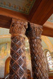 Autre détail de colonnes sculptées. Cliché personnel