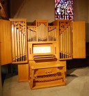 Orgue de la Chapelle, Temple de Cully. Clich� personnel (mai 2009)
