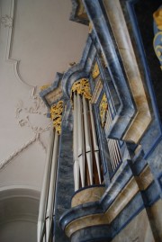 Autre vue de la façade de l'orgue. Cliché personnel (6 juin 2009)