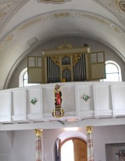 Vue au zoom de l'orgue Carlen de Gluringen. Cliché personnel