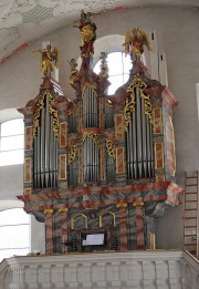 Une belle vue de l'orgue depuis la chaire. Cliché personnel