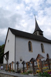 Eglise d'Ernen, Haut-Valais. Cliché personnel (07.2009)