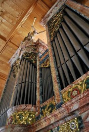 Belle vue de la Montre de l'orgue. Cliché personnel