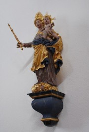 Une Vierge à l'Enfant baroque. Cliché personnel