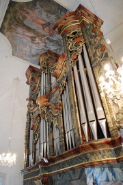 Vue d'ensemble du buffet de l'orgue. Cliché personnel