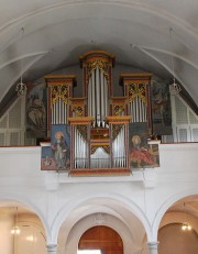 Vue de l'orgue de face (vers 1700). Cliché personnel