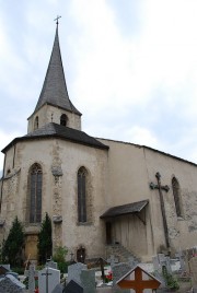 Eglise Burgkirche de Rarogne, Valais. Cliché personnel (juillet 2009)