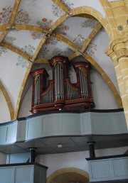 Vue de l'orgue Walpen (1840). Cliché personnel