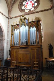 Vue de l'orgue de choeur (inauguré en 2002). Cliché personnel
