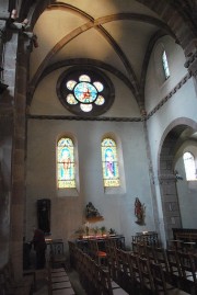 Vue du transept Nord de l'église. Cliché personnel