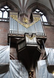 Vue de l'orgue de nef Marcussen (1965). Cliché personnel
