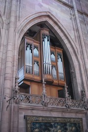 Vue de l'orgue de choeur. Cliché personnel