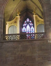 Vue de l'orgue Metzler en Ouest (tribune St.-Michel). Cliché personnel