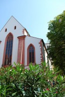 Vue de l'église St-Martin de Frib.-en-Brisgau. Cliché personnel (août 2009)