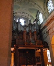 Autre vue du grand orgue avant le concert. Cliché personnel