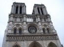 Façade de Notre-Dame de Paris. Cliché personnel (nov. 2009)