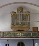 Vue de l'orgue Pieringer de l'église St. Martin de Hallwang. Crédit: //www.orgelbau-pieringer.at/