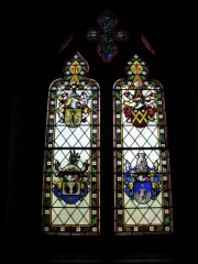 Autres vitraux signés Wehrli (chapelle Nord). Cliché personnel