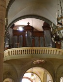 Autre vue de l'orgue Kuhn. Cliché personnel (avril 2010)
