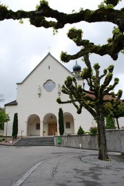 Vue de l'église de Mümliswil. Cliché personnel