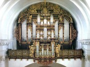 Grand Orgue du Dom de Fulda (facteur Sauer, puis Rieger). Crédit: www.bistum.fulda.net/