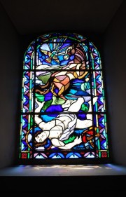 Autre vitrail de l'église de Vouvry. Cliché personnel