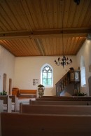 Vue intérieure de l'église. Cliché personnel