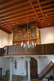 Une dernière vue de l'orgue de Herbetswil (1993). Cliché personnel