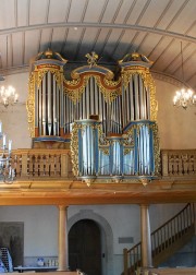 Belle vue d'ensemble de l'orgue. Cliché personnel