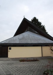 Eglise catholique de Cossonay. Cliché personnel (nov. 2010)