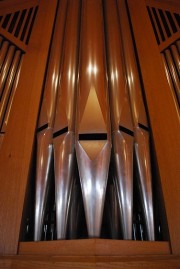 Autres tuyaux de l'orgue. Cliché personnel