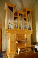 Vue de l'orgue Ayer de Lignerolle. Cliché personnel (nov. 2010)